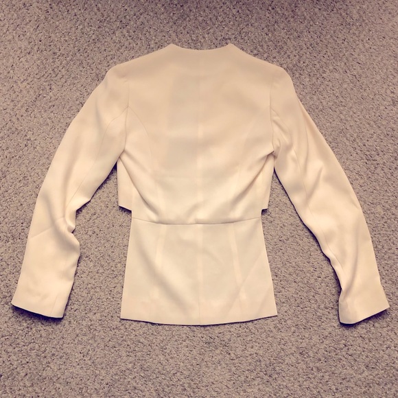 Ivory silk Morgane Le Fay tail coat size xs retail 1650!!! - Picture 3 of 7